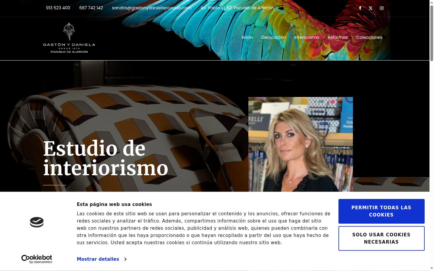 Screenshot tal-banner tal-kunsens muri qabel kwalunkwe interazzjoni