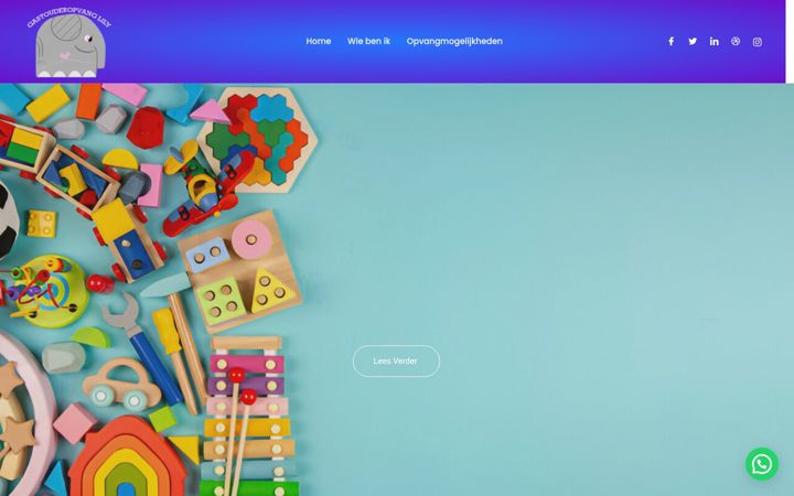 Screenshot of gastouderopvanglily.nl
