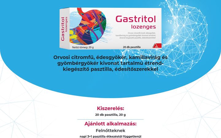 Screenshot of gastritol.hu