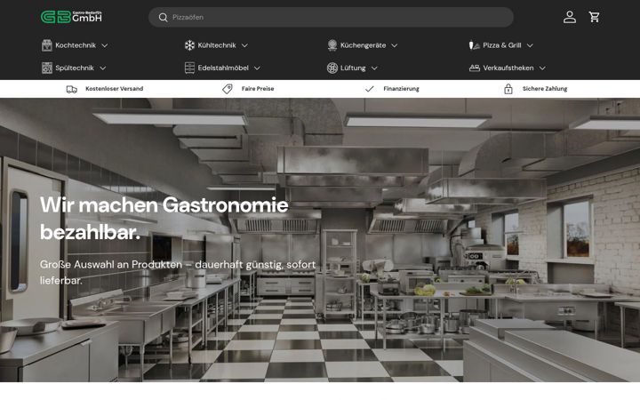 Screenshot of gastro-bedarf24.de