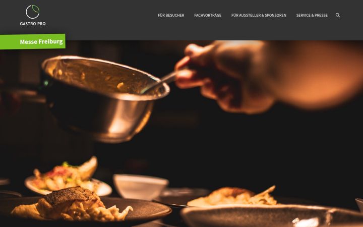 Screenshot of gastro-pro-freiburg.de