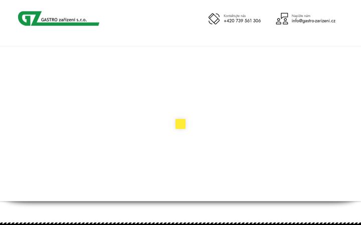 Screenshot of gastro-zarizeni.cz