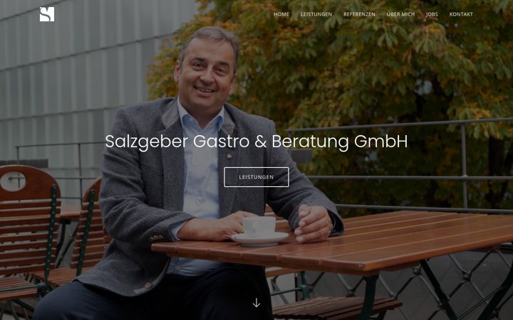 Screenshot of gastroberatung-salzgeber.at