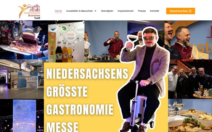 Screenshot of gastrobranchentreff.de