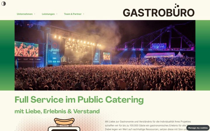 Screenshot of gastrobuero.de