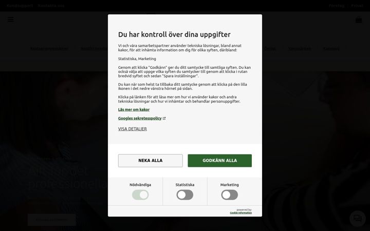 Screenshot of gastrobutiken.se