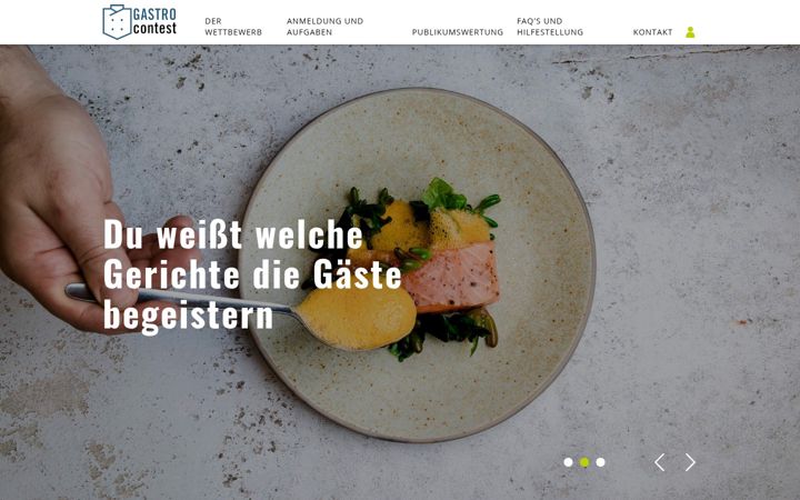 Screenshot of gastrocontest.com