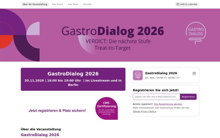 Screenshot of gastrodialog-ced.de