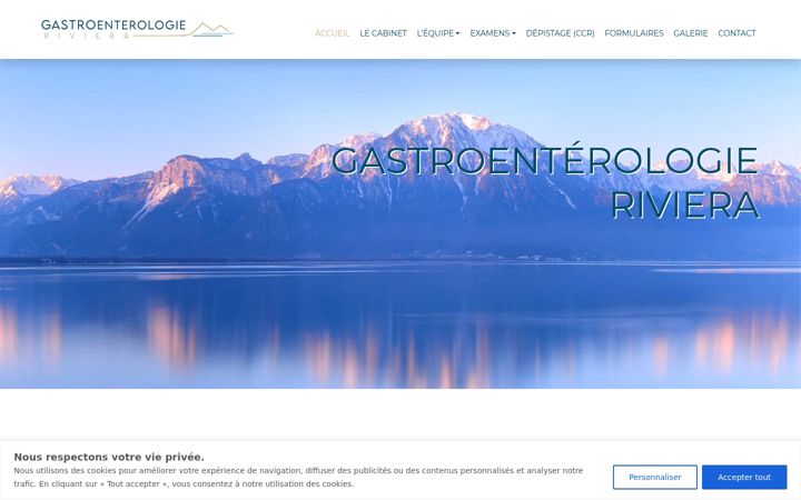 Screenshot of gastroenterologie-riviera.ch