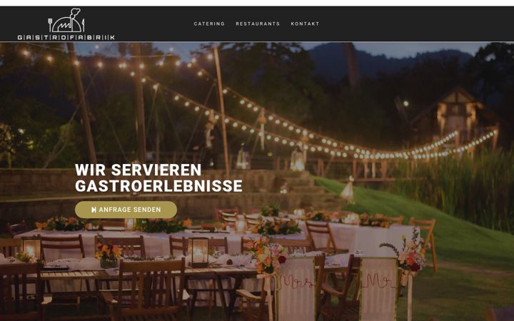 Screenshot of gastrofabrik.de