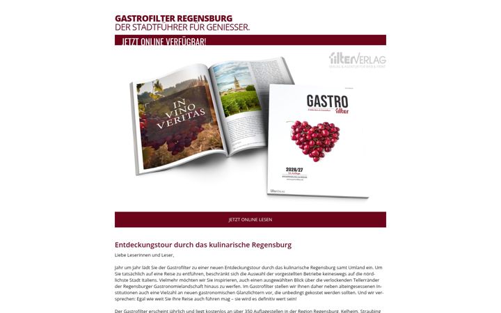 Screenshot of gastrofilter.de