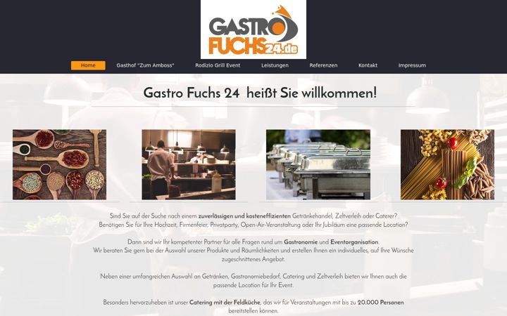 Screenshot of gastrofuchs24.de