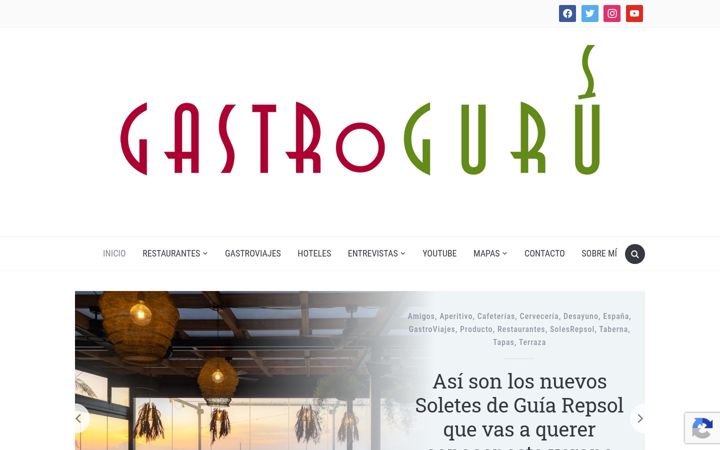 Screenshot of gastroguru.es