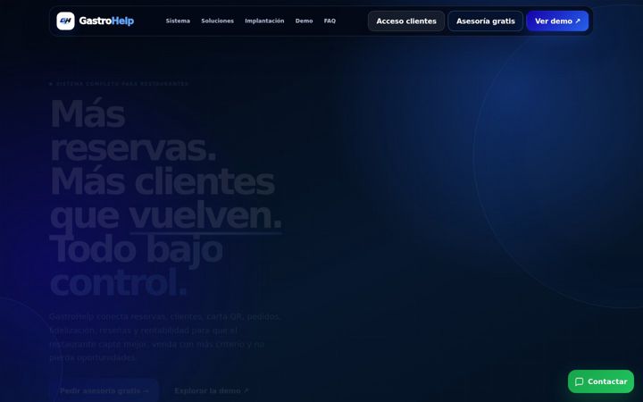 Screenshot of gastrohelp.es