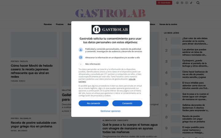 Screenshot of gastrolabweb.com