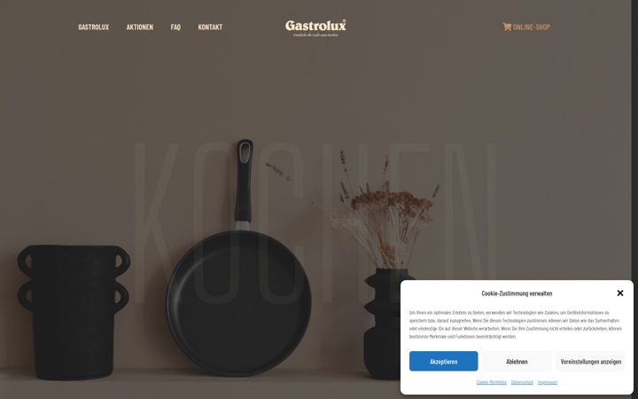 Screenshot of gastrolux-shop.de