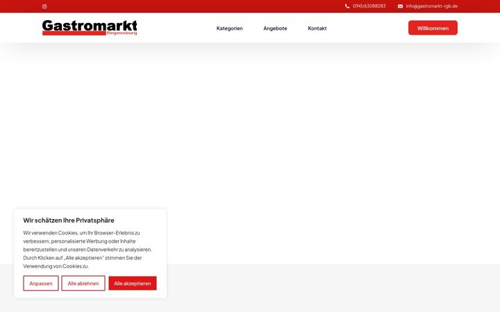 Screenshot of gastromarkt-rgb.de