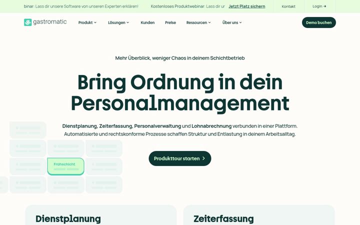 Screenshot of gastromatic.com