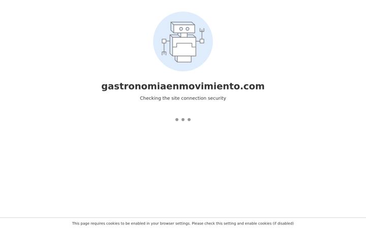 Screenshot of gastronomiaenmovimiento.com
