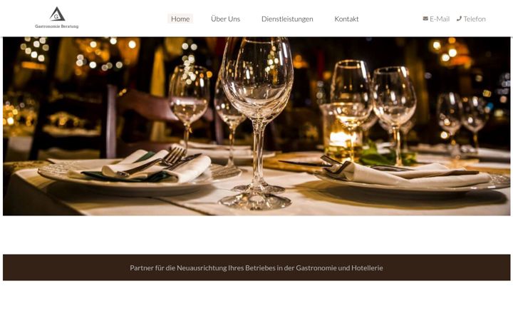 Screenshot of gastronomie-beratung.ch