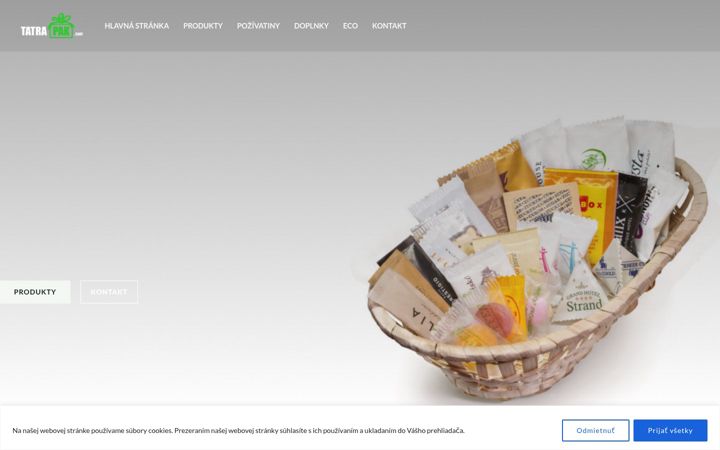Screenshot of gastroprodukty.sk