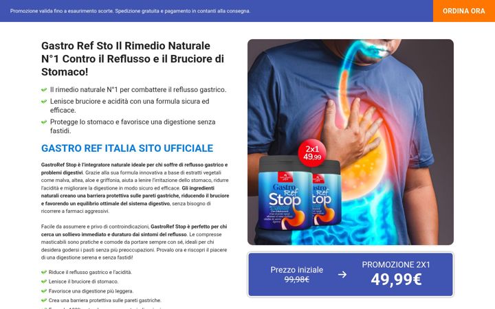 Screenshot of gastrorefitalia.com