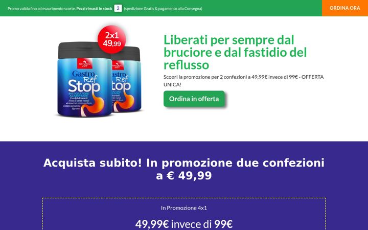 Screenshot of gastrorefstop-italia.it
