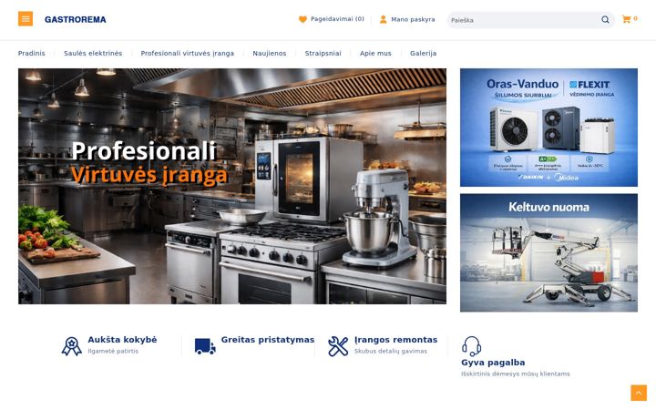Screenshot of gastrorema.lt