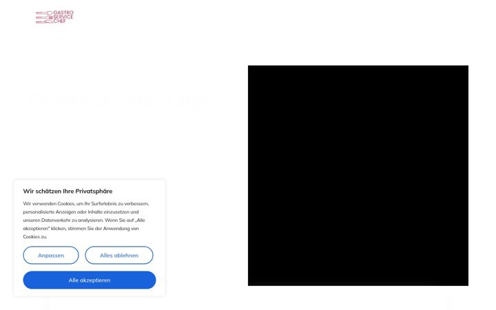 Screenshot of gastroservicechef.de