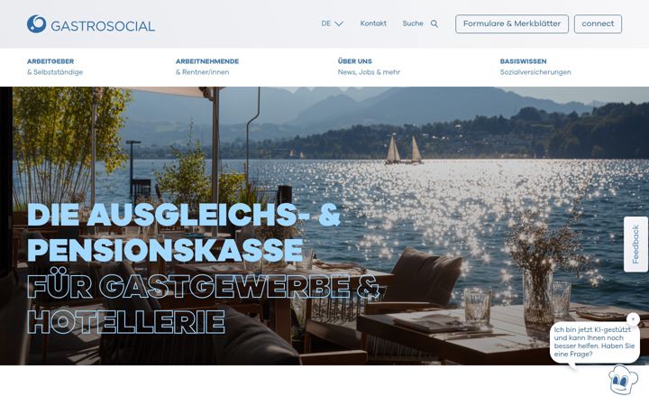 Screenshot of gastrosocial.ch