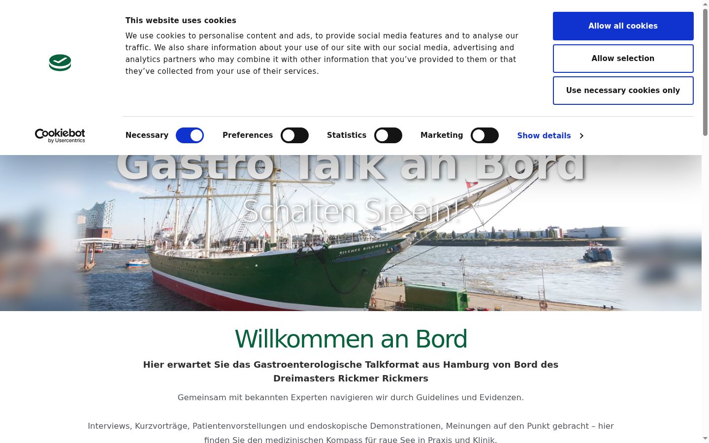Screenshot tal-banner tal-kunsens muri qabel kwalunkwe interazzjoni