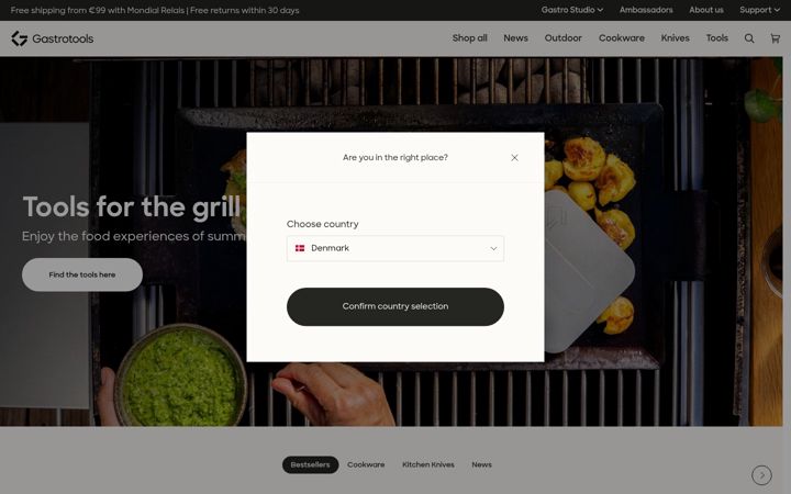 Screenshot of gastrotools.es