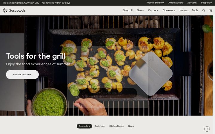 Screenshot of gastrotools.it