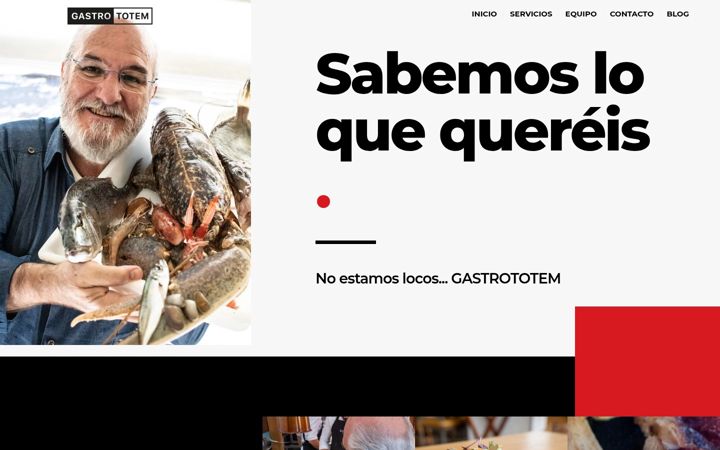 Screenshot of gastrototem.com