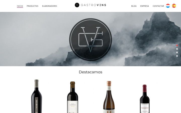 Screenshot of gastrowijnen.nl