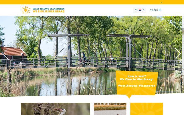 Screenshot of gastvrijzeeuwsvlaanderen.nl