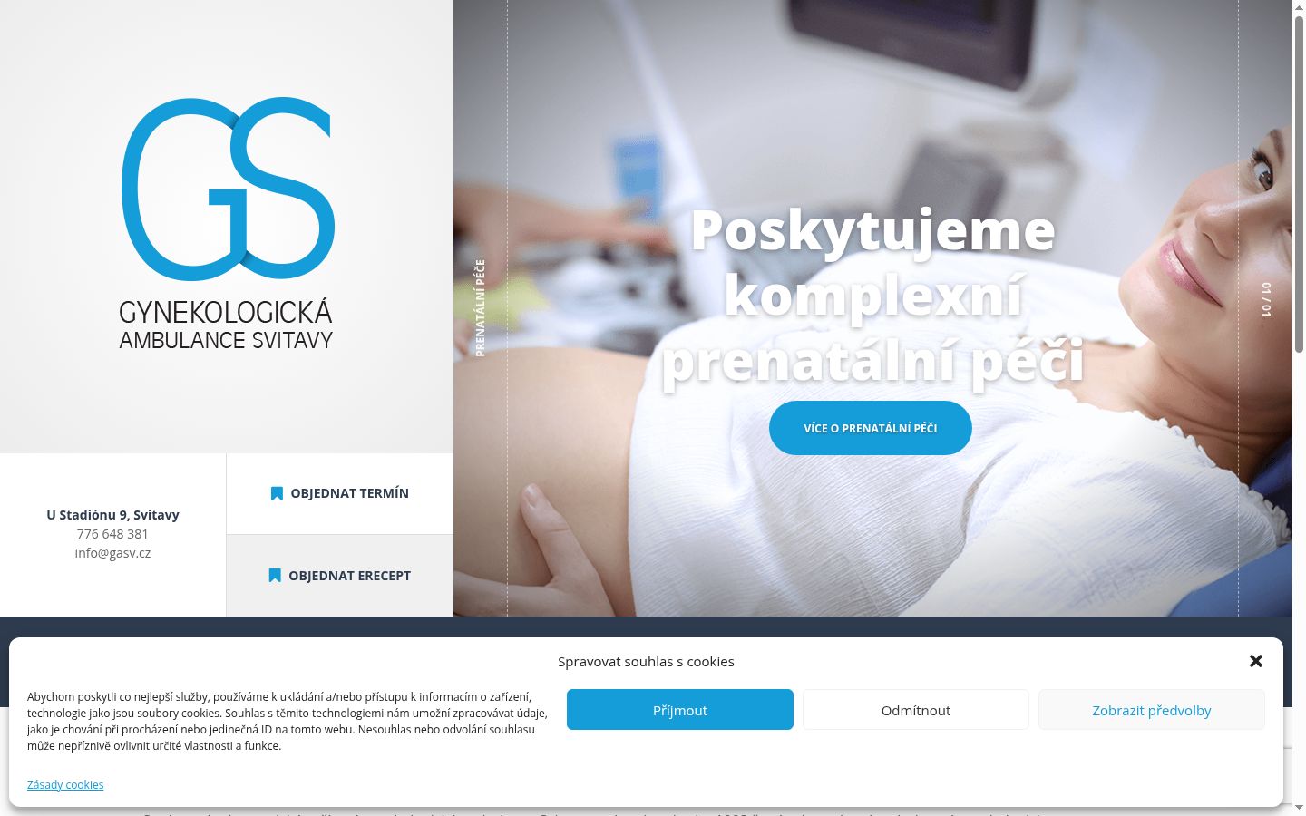 Skærmbillede af samtykkebanneret, som det blev vist før nogen interaktion