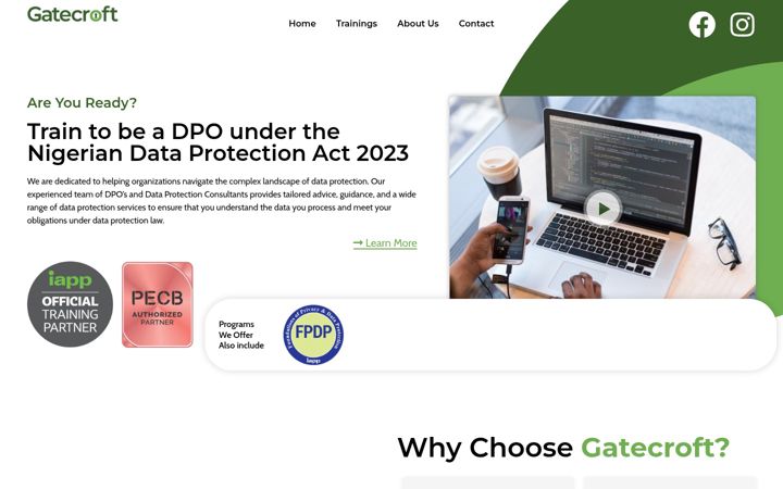 Screenshot of gate-croft.com