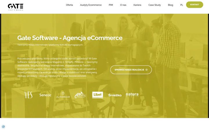 Screenshot of gate-software.com
