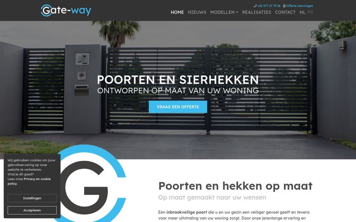 Screenshot of gate-way.be