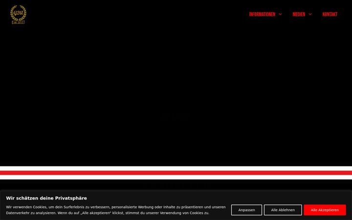 Screenshot of gate2admira.at