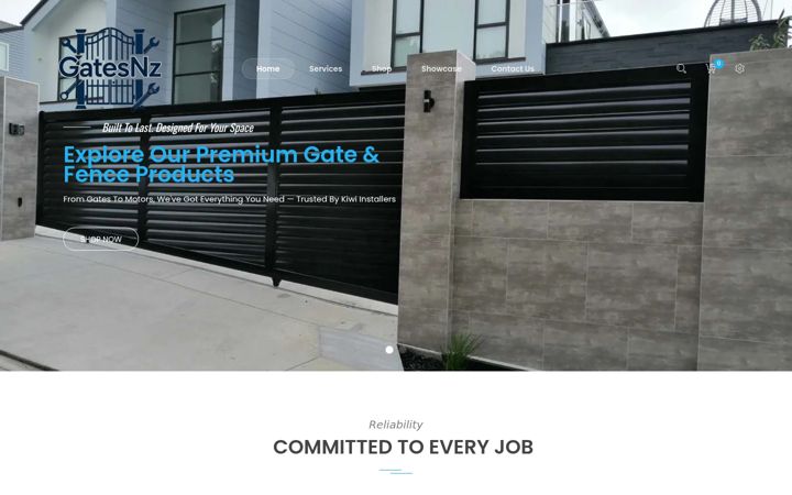 Screenshot of gatefix.co.nz