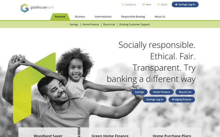 Screenshot of gatehousebank.com