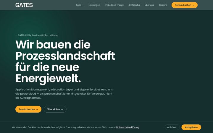 Screenshot of gates-services.de