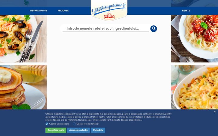 Screenshot of gatestecupasiune.ro