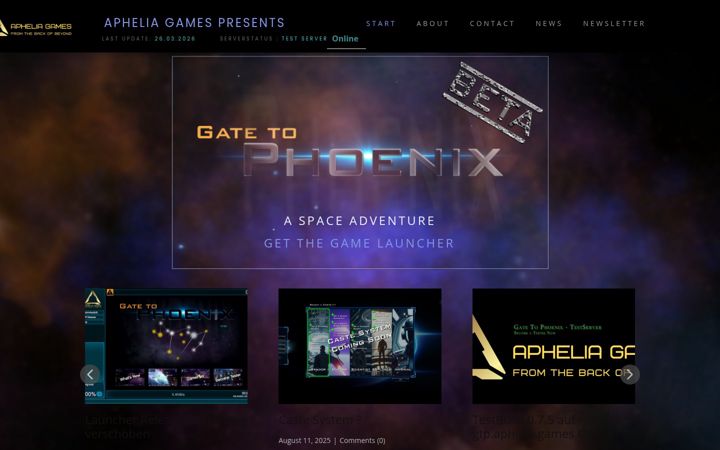 Screenshot of gatetophoenix.de