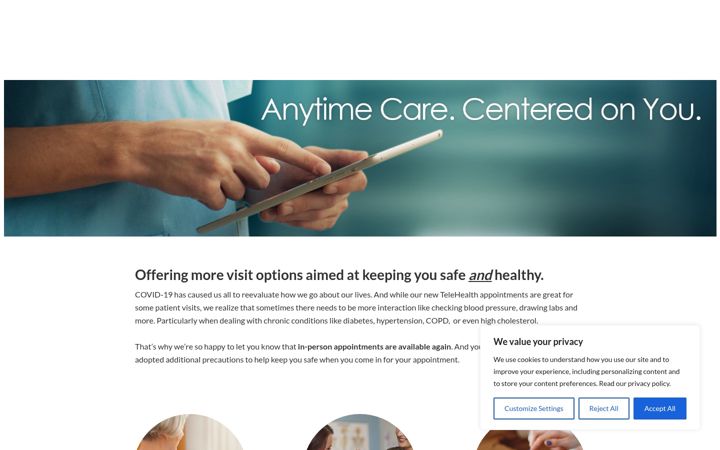 Screenshot of gatewayanytime.com