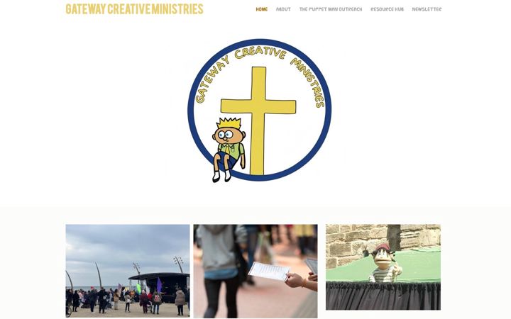 Screenshot of gatewaycreativeministries.com