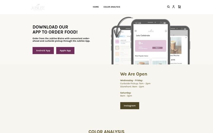 Screenshot of gatheratjubilee.com