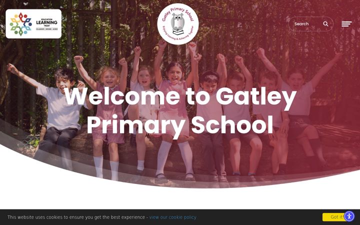 Screenshot of gatleyprimary.com